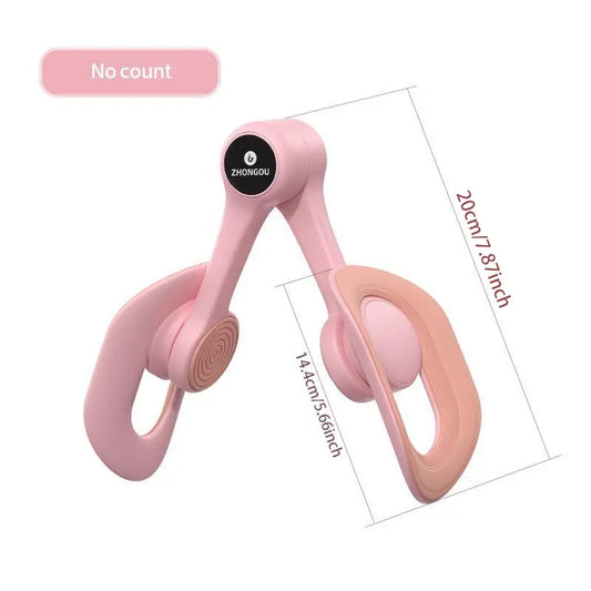 Pelvic Floor Muscle Trainer and Thigh Exerciser for Women's Postpartum Recovery and Fitness - Home Workout Equipment for Muscle Rehabilitation and Body Shaping
