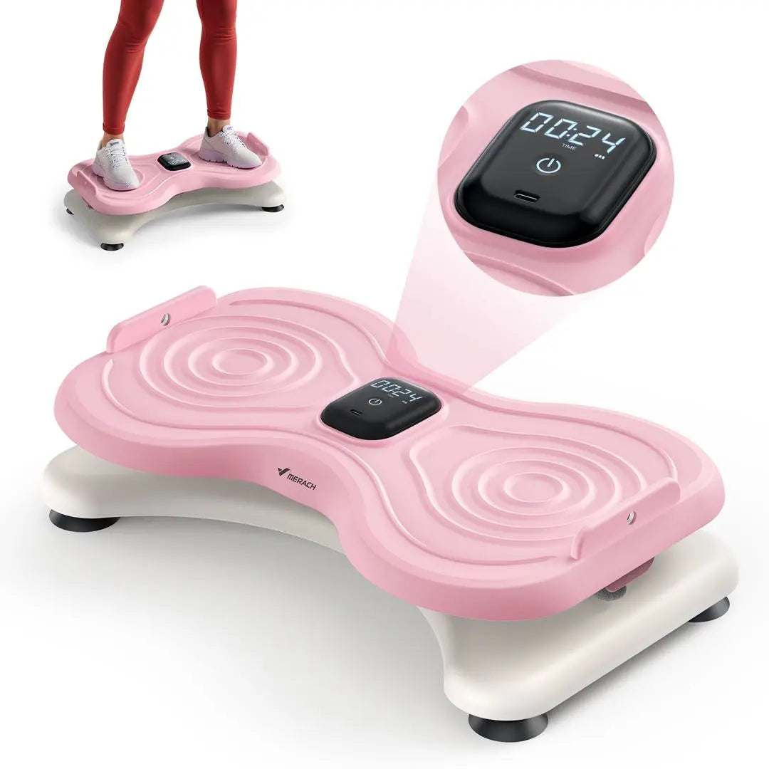 Merach Waist Twist Machine for Toned Abs - Non-Slip, Noise-Free Abdominal Roller Exercise Equipment