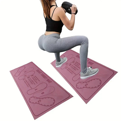 Anti-Slip Squat Pad Set - Durable Non-Skid Training Mat for Home and Gym Use, Perfect for Fitness Enthusiasts and Gym Accessories