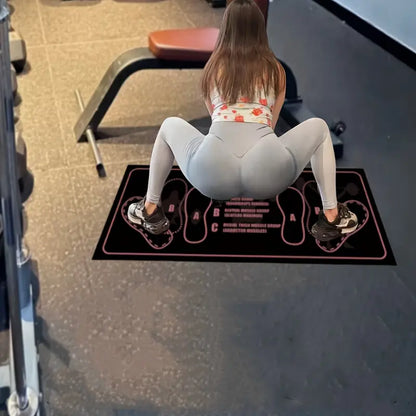 Anti-Slip Squat Pad Set - Durable Non-Skid Training Mat for Home and Gym Use, Perfect for Fitness Enthusiasts and Gym Accessories