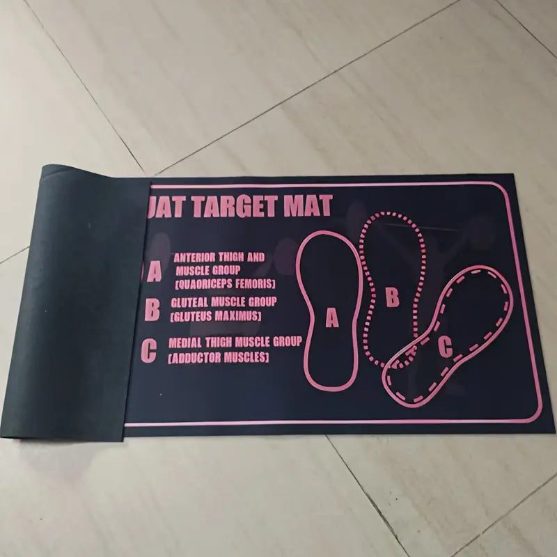 Anti-Slip Squat Pad Set - Durable Non-Skid Training Mat for Home and Gym Use, Perfect for Fitness Enthusiasts and Gym Accessories