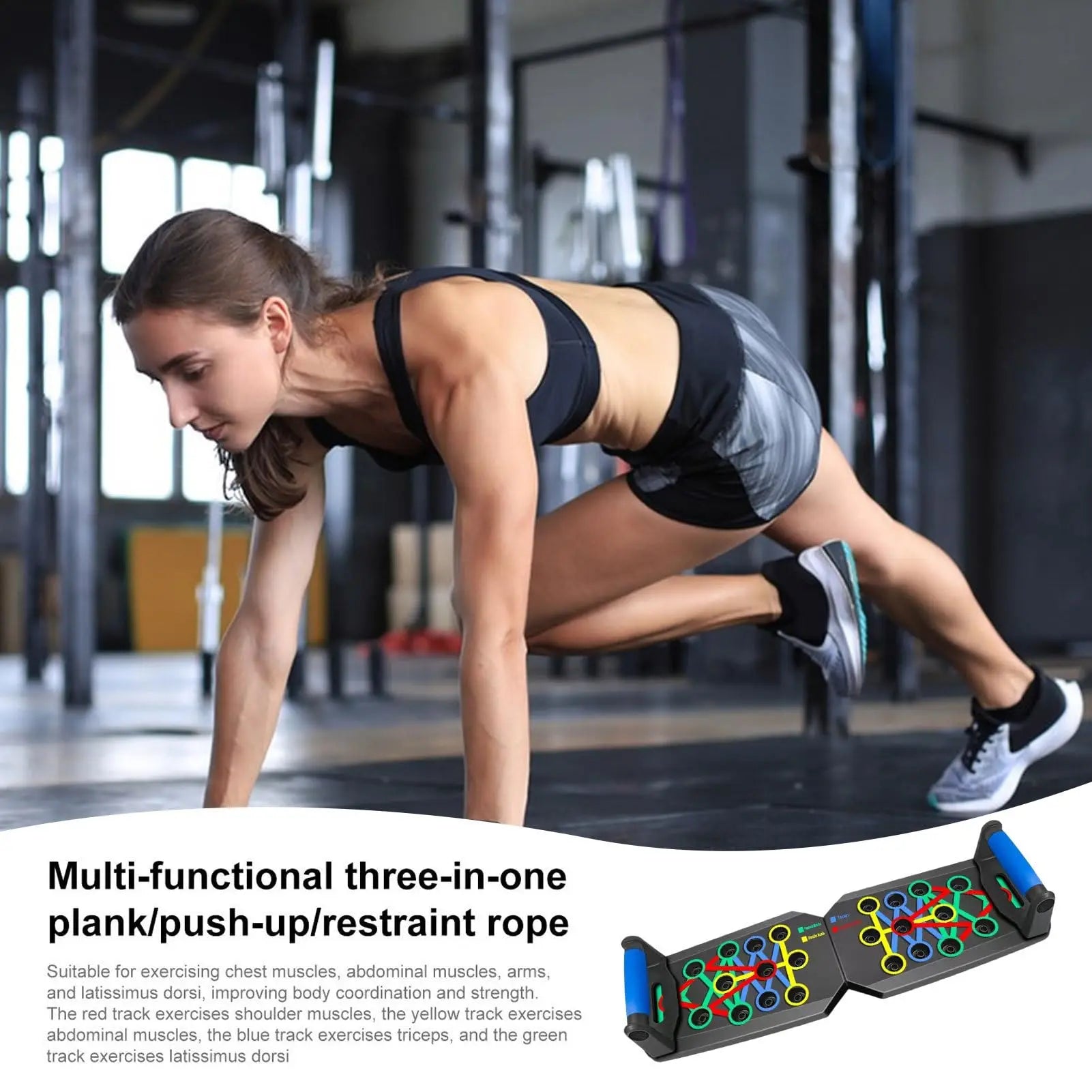 Upgraded Push-Up Training Board Set with 28 Holes, Portable Chest and Abdominal Muscle Workout Equipment for Men and Women, Ideal for Fitness Enthusiasts and Upper Body Strength Training