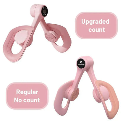 Pelvic Floor Muscle Trainer and Thigh Exerciser for Women's Postpartum Recovery and Fitness - Home Workout Equipment for Muscle Rehabilitation and Body Shaping