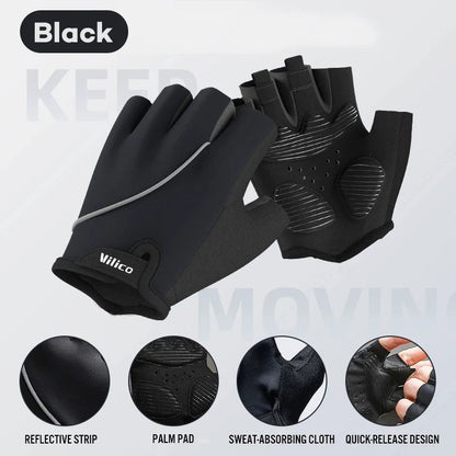 Premium Breathable Weight Lifting Gloves for Men and Women - Enhanced Grip and Cushion Pads for Gym, Fitness, and Cycling Activities