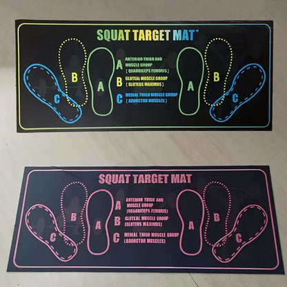 Anti-Slip Squat Pad Set - Durable Non-Skid Training Mat for Home and Gym Use, Perfect for Fitness Enthusiasts and Gym Accessories