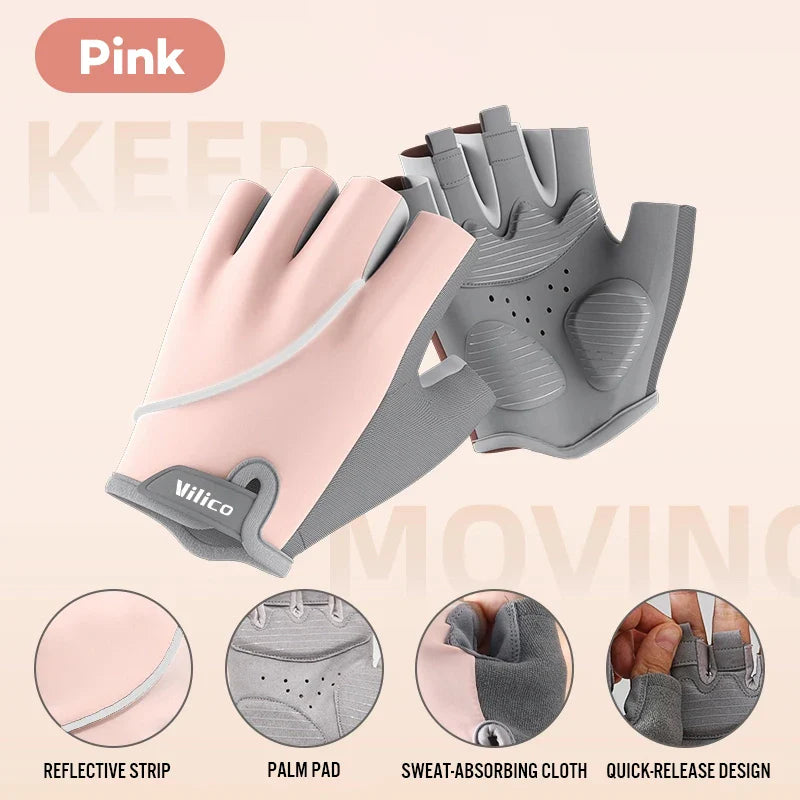 Premium Breathable Weight Lifting Gloves for Men and Women - Enhanced Grip and Cushion Pads for Gym, Fitness, and Cycling Activities