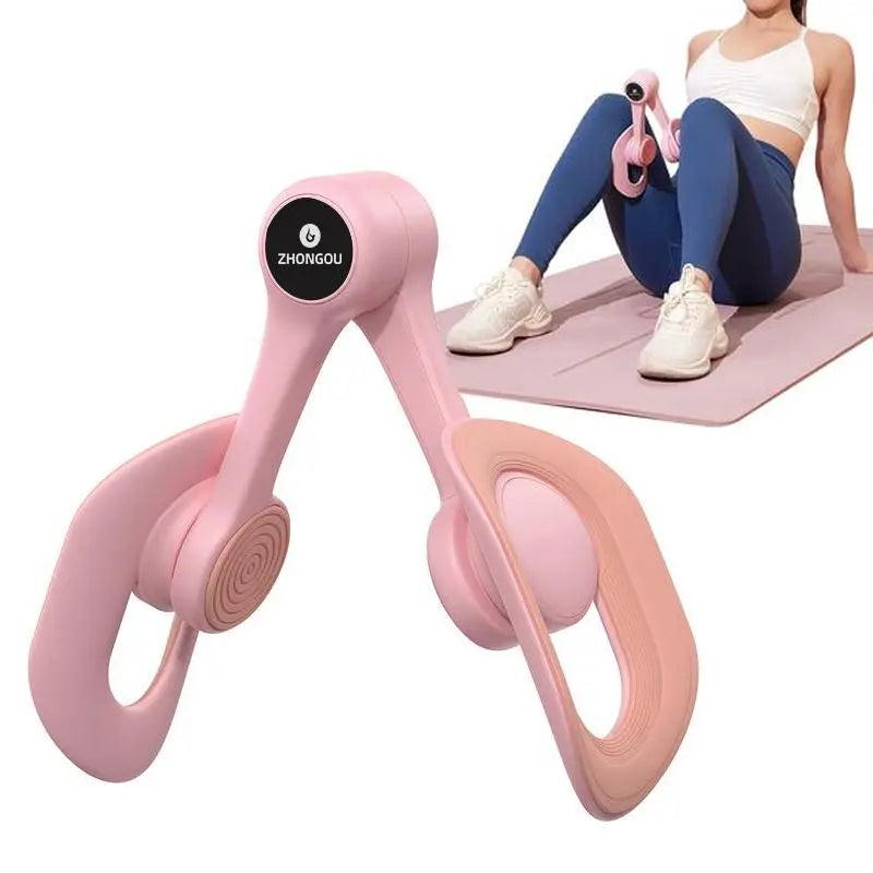 Pelvic Floor Muscle Trainer and Thigh Exerciser for Women's Postpartum Recovery and Fitness - Home Workout Equipment for Muscle Rehabilitation and Body Shaping