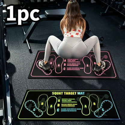 Anti-Slip Squat Pad Set - Durable Non-Skid Training Mat for Home and Gym Use, Perfect for Fitness Enthusiasts and Gym Accessories