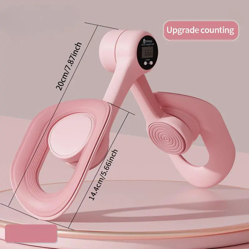 Pelvic Floor Muscle Trainer and Thigh Exerciser for Women's Postpartum Recovery and Fitness - Home Workout Equipment for Muscle Rehabilitation and Body Shaping