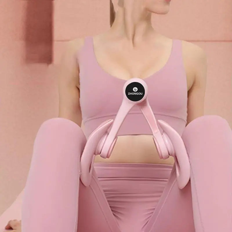 Pelvic Floor Muscle Trainer and Thigh Exerciser for Women's Postpartum Recovery and Fitness - Home Workout Equipment for Muscle Rehabilitation and Body Shaping