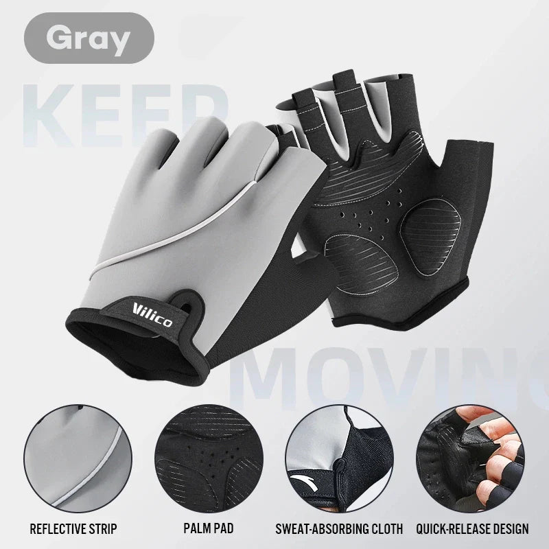 Premium Breathable Weight Lifting Gloves for Men and Women - Enhanced Grip and Cushion Pads for Gym, Fitness, and Cycling Activities