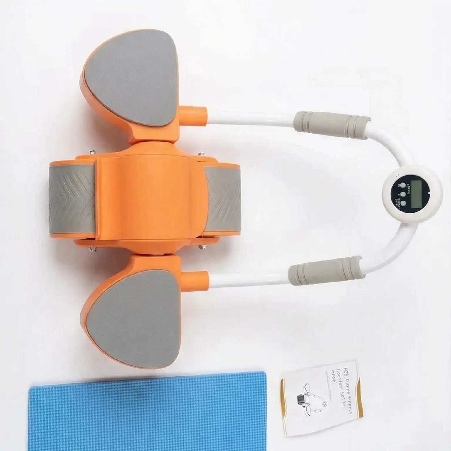 Ab Roller Wheel for Core Muscle Training - Automatic Rebound with Timer