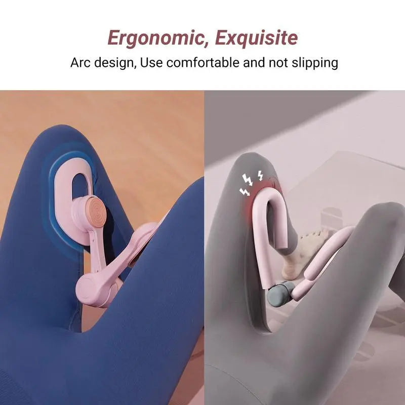 Pelvic Floor Muscle Trainer and Thigh Exerciser for Women's Postpartum Recovery and Fitness - Home Workout Equipment for Muscle Rehabilitation and Body Shaping