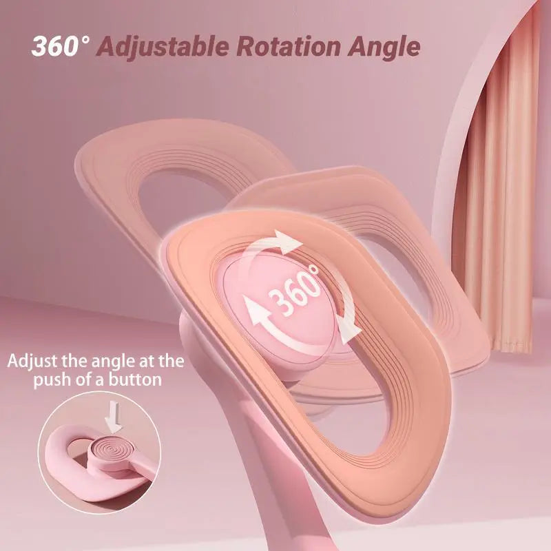 Pelvic Floor Muscle Trainer and Thigh Exerciser for Women's Postpartum Recovery and Fitness - Home Workout Equipment for Muscle Rehabilitation and Body Shaping
