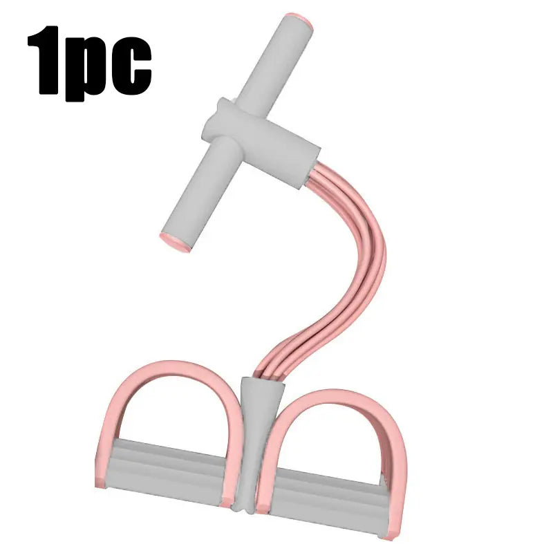 Multifunctional Resistance Training Foot Pedal with Chest and Leg Bands